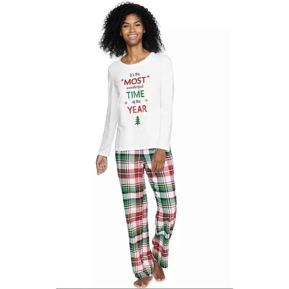 Most Wonderful Time of The Year Matching PJ's Jamies for Families Med, 2X Xmas - Picture 2 of 12